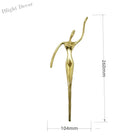 Ballet Brass Thinker Handle – Luxurious Solid Brass Pull for Cabinets Wardrobes and Drawers B(260x104x35mm) Handles