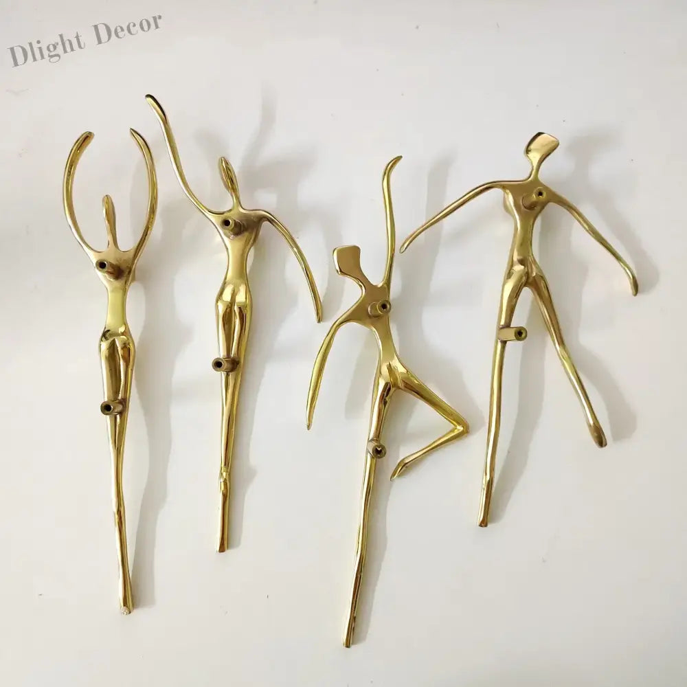 Ballet Brass Thinker Handle – Luxurious Solid Brass Pull for Cabinets Wardrobes and Drawers Handles
