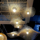 Bamboo Woven Chandeliers - Natural Rattan Elegance For Your Kitchen And Living Room Pendant Lights