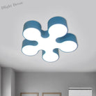 Blooming Brilliance: Colorful Blossom Led Ceiling Light For Kids