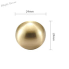 Brass Ball Cabinet Knobs – Modern Wardrobe Handles and Dresser Pulls 24mm / 1 piece Knob