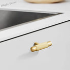 Brass Furniture Handles – Modern Kitchen Cabinet Pulls and Wardrobe T-Bar Handles Handles