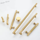 Brass Handles – Gold Black Antique Cabinet Bar Handles and Drawer Knobs for Furniture TB9022-Brass gold / TB9022-XM