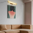 Brass Iron Wall Lamp - Led Indoor Decor Light Luxury Sconce For Mirror Lights Living Room Bedroom