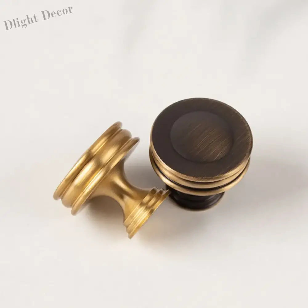 Brass Kitchen Cabinet Handles – Gold Textured Drawer Knobs and Door Bar Handles Handles