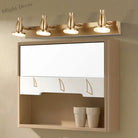 Brass Mirror Lamp - Stylish Wall Light For Bathroom Cabinet Vanity And More Wall Lamp