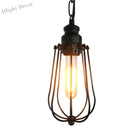 Briella Industrial Pendant Lamp: Rustic Charm For Your Bedroom