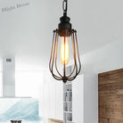 Briella Industrial Pendant Lamp: Rustic Charm For Your Bedroom