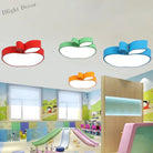 Brighten And Delight: Playful Apple - Shaped Nursery Light Ceiling