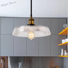 Brighten Your Space With Industrial Charm: The Farmhouse Brass Dome Pendant Light Lighting