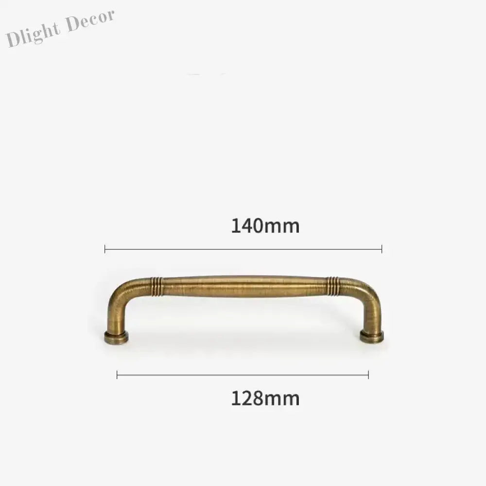 Bronze Cabinet Handles – Antique Furniture Pulls for Wardrobe Vintage Drawer and Cupboard 140mm Handles