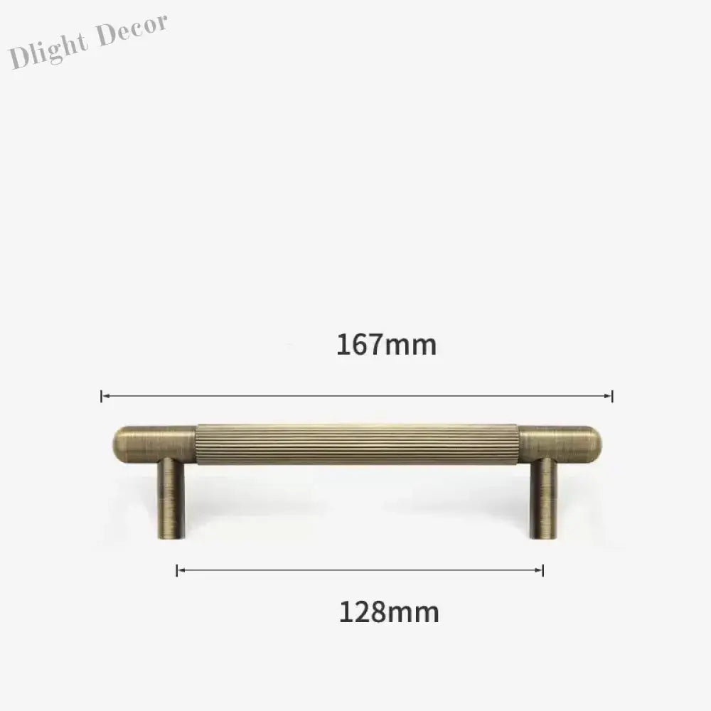 Bronze Cabinet Handles – Antique Furniture Pulls for Wardrobe Vintage Drawer and Cupboard 167mm Handles