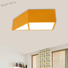 Brooke Playful Trapezoid Ceiling Lamp: Brighten Your Child’s Room With Fun Colors Light Fixtures