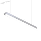 Callie Modern Pendant - Sleek Rectangular Led Light With Adjustable Length