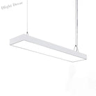 Callie Modern Pendant - Sleek Rectangular Led Light With Adjustable Length