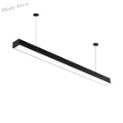 Callie Modern Pendant - Sleek Rectangular Led Light With Adjustable Length