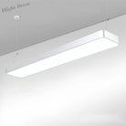 Callie Modern Pendant - Sleek Rectangular Led Light With Adjustable Length White / 23.5’ 8’