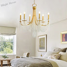 Candle Ceiling Chandeliers - Led Lustres For Classical Home Decoration Pendant Lighting In Living