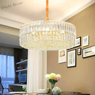 Captivate With Brilliance: Stella’s Modern Crystal Chandelier