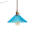 Caroline Scalloped Glass Pendant Lamp - Brass Accents For Contemporary Spaces