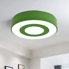 Charlie’s Fun & Functional Led Ceiling Light: Brighten Up Your Child’s Space! Green / Warm