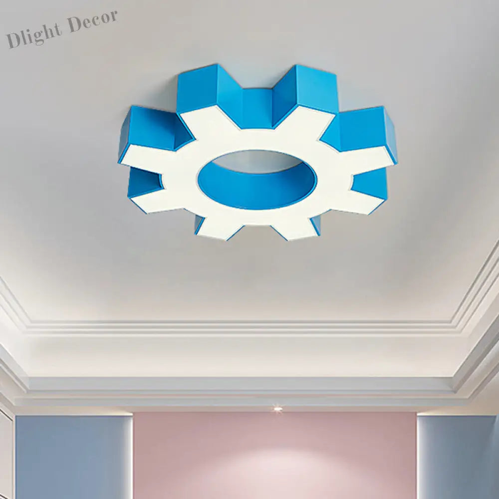 Charlie’s Gear Ceiling Light: Fun And Functional