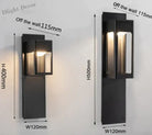 Charlotte’s Ip67 Waterproof Outdoor Led Wall Light With Motion Sensor - Stylish Garden And Porch