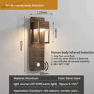 Charlotte’s Ip67 Waterproof Outdoor Led Wall Light With Motion Sensor - Stylish Garden And Porch