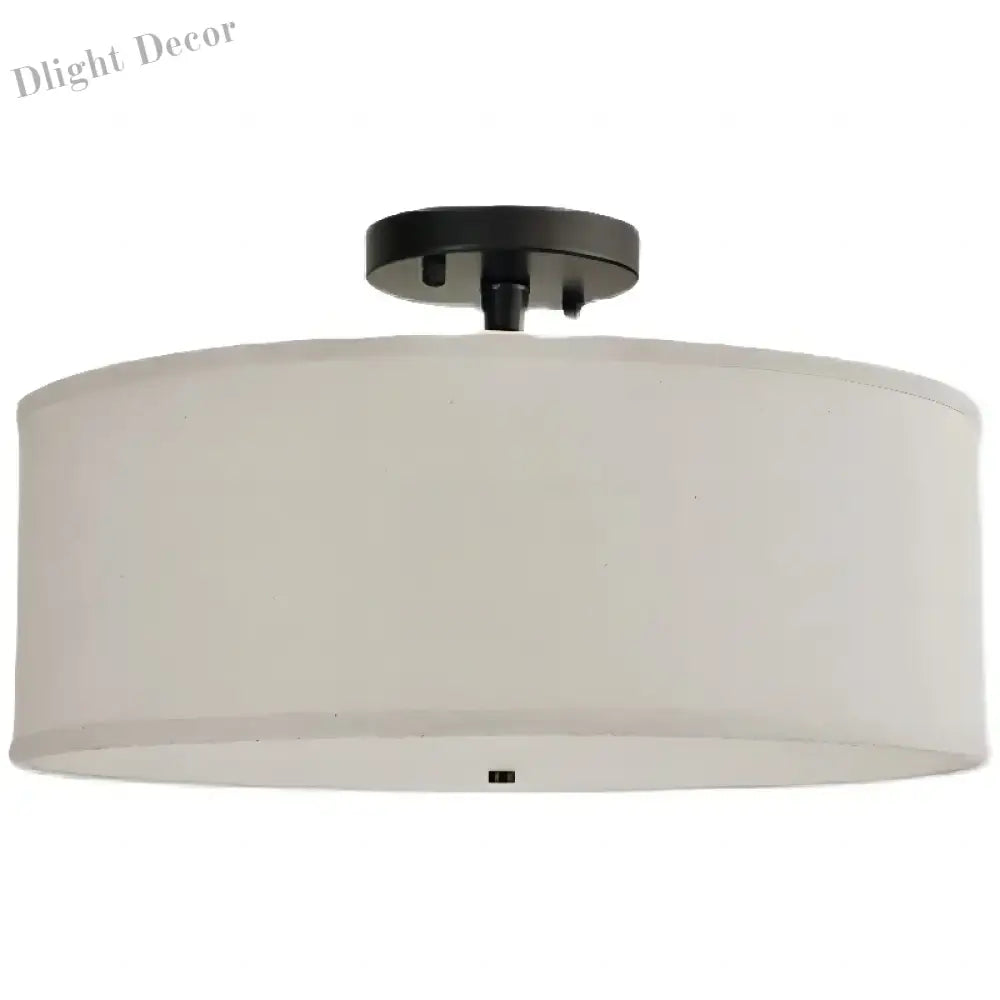 Chic American Country Fabric Led Ceiling Lights - Versatile Lighting For Modern Interiors Ceiling