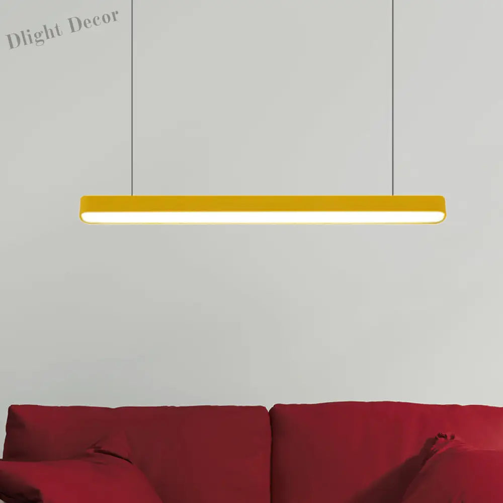 Chloe’s Modern Tubular Pendant: Illuminate Your Dining Room In Style