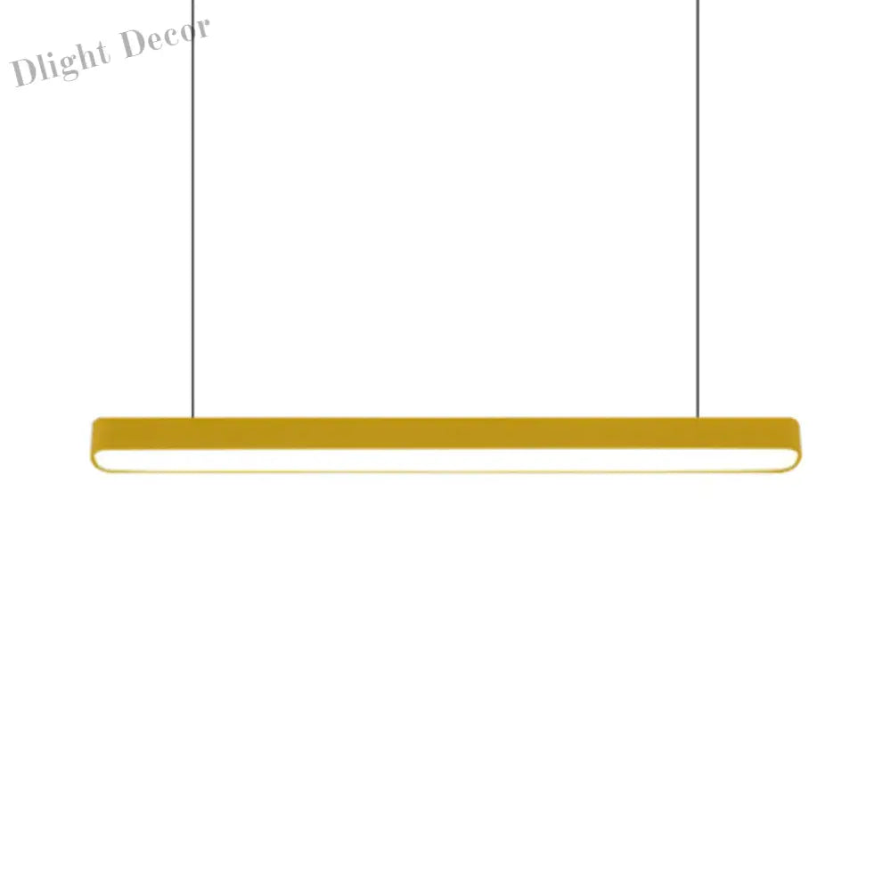Chloe’s Modern Tubular Pendant: Illuminate Your Dining Room In Style