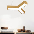 Chloe’s Y - Shaped Pendant: Modern Minimalism For Your Home Wood / 27.5’