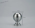 Chrome and Polished Gold Brass Furniture Handles – Modern Cabinet Drawer and Wardrobe Knobs BCK 28mm Handles