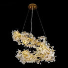 Circle Branch Crystal Chandelier - Luxury Led Lighting For Living Rooms Restaurants And Hotel