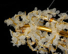 Circle Branch Crystal Chandelier - Luxury Led Lighting For Living Rooms Restaurants And Hotel