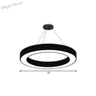 Circle Led Pendant Light Kit: Minimalist Elegance Meets Modern Functionality