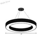 Circle Led Pendant Light Kit: Minimalist Elegance Meets Modern Functionality