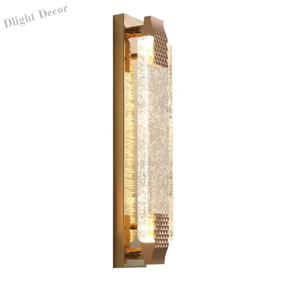 Claire - Modern Luxury Rectangular Bubble Wall Lamp Elevate Your Living Spaces With Contemporary