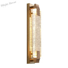 Claire - Modern Luxury Rectangular Bubble Wall Lamp Elevate Your Living Spaces With Contemporary