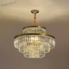 Claire’s Illuminating Crystal Pendant: Modern Elegance For Your Living Room