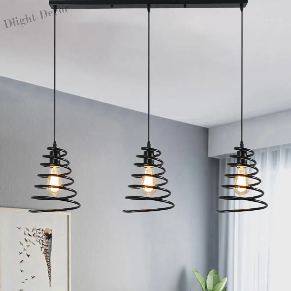 Clara’s Industrial Chic 3 - Light Pendant Light