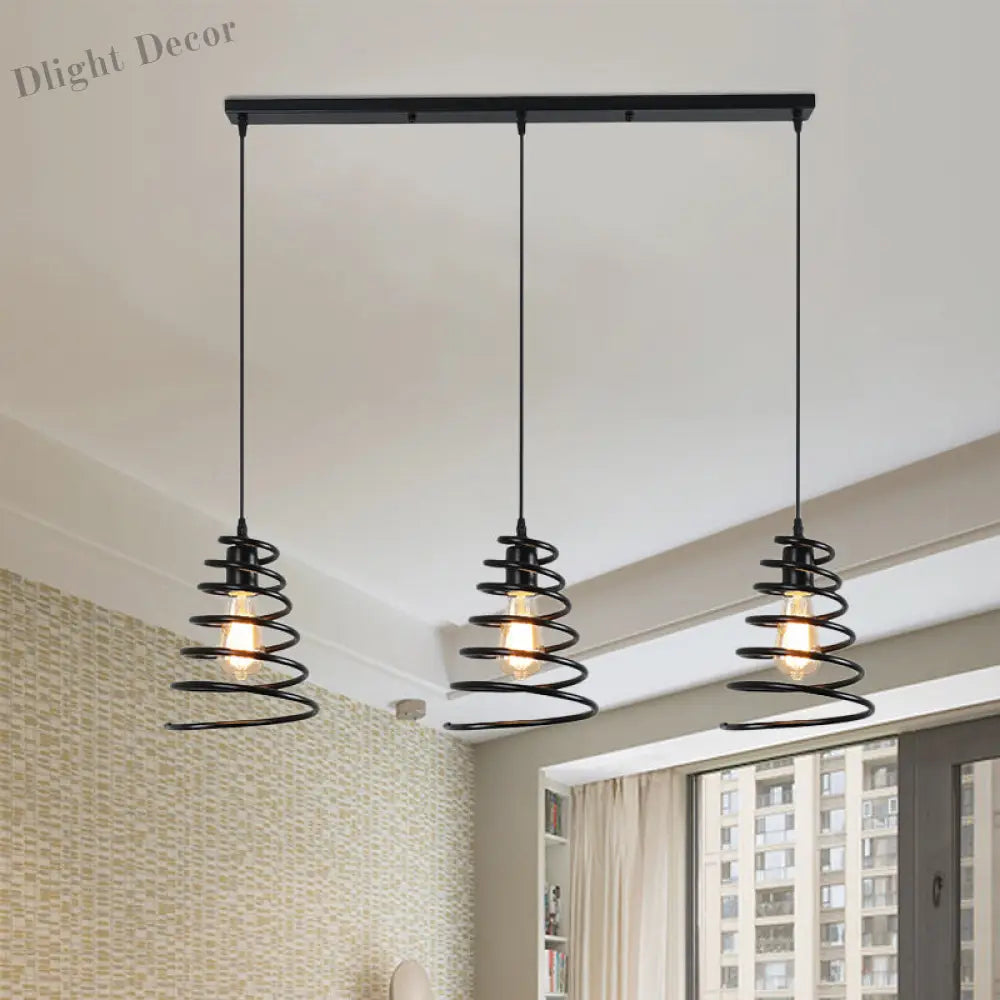 Clara’s Industrial Chic 3 - Light Pendant Light