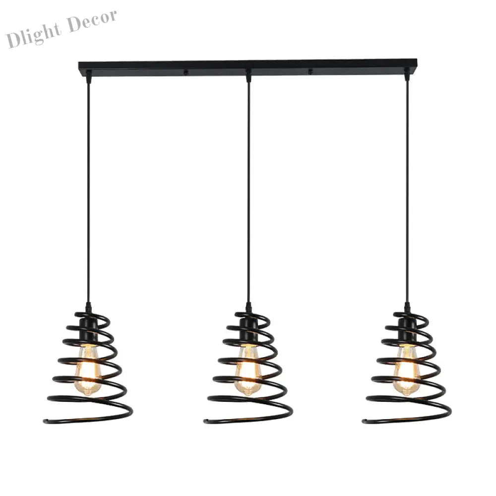 Clara’s Industrial Chic 3 - Light Pendant Light