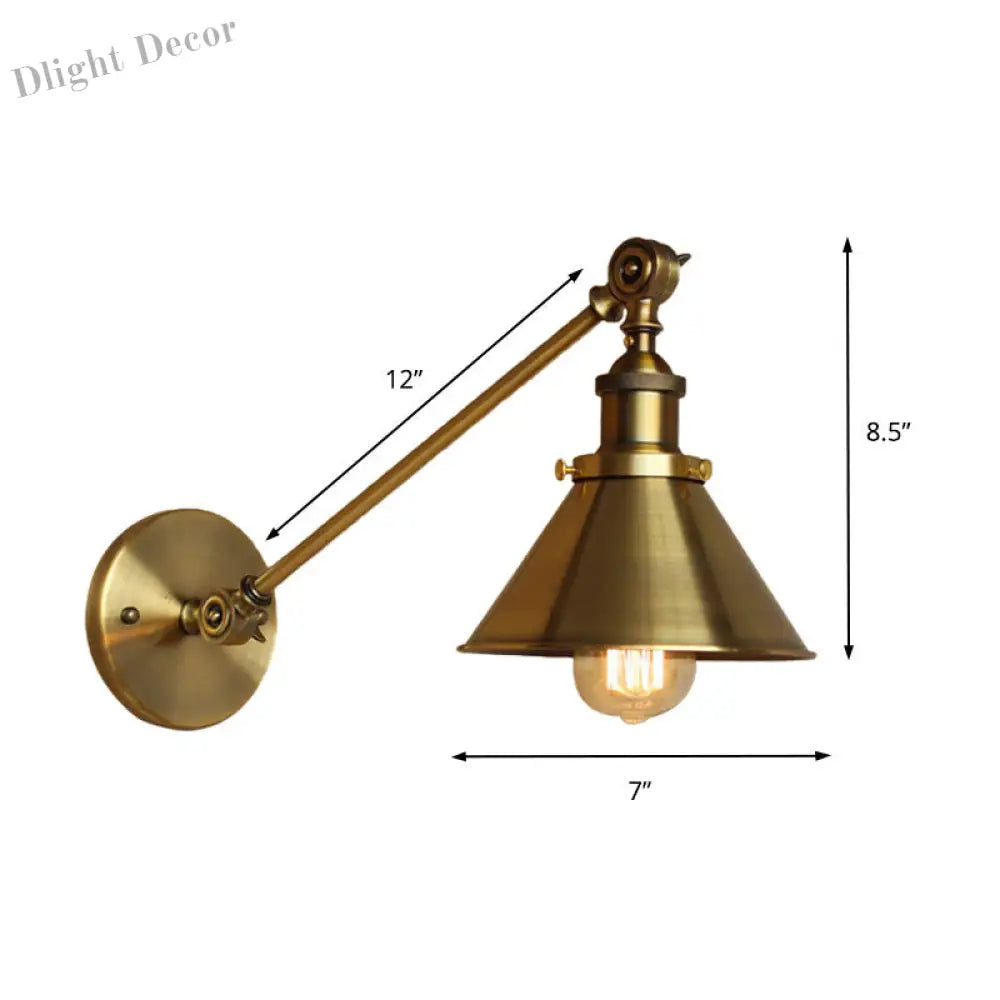 Clara’s Industrial Wall Sconce: Vintage Charm Meets Modern Functionality