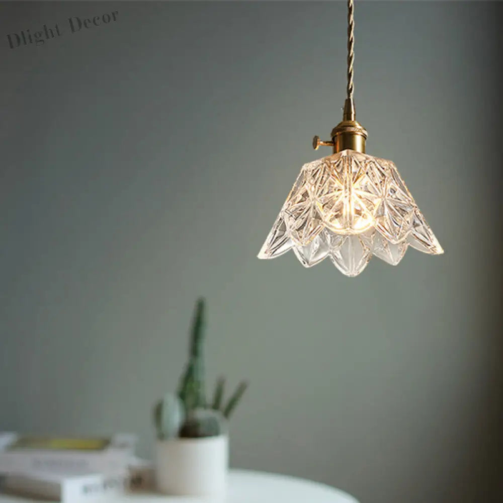 Clara’s Scalloped Pendant - Simple Elegance For Every Space