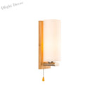 Clara’s Wall - Mounted Reading Light With Elegant Glass Shade