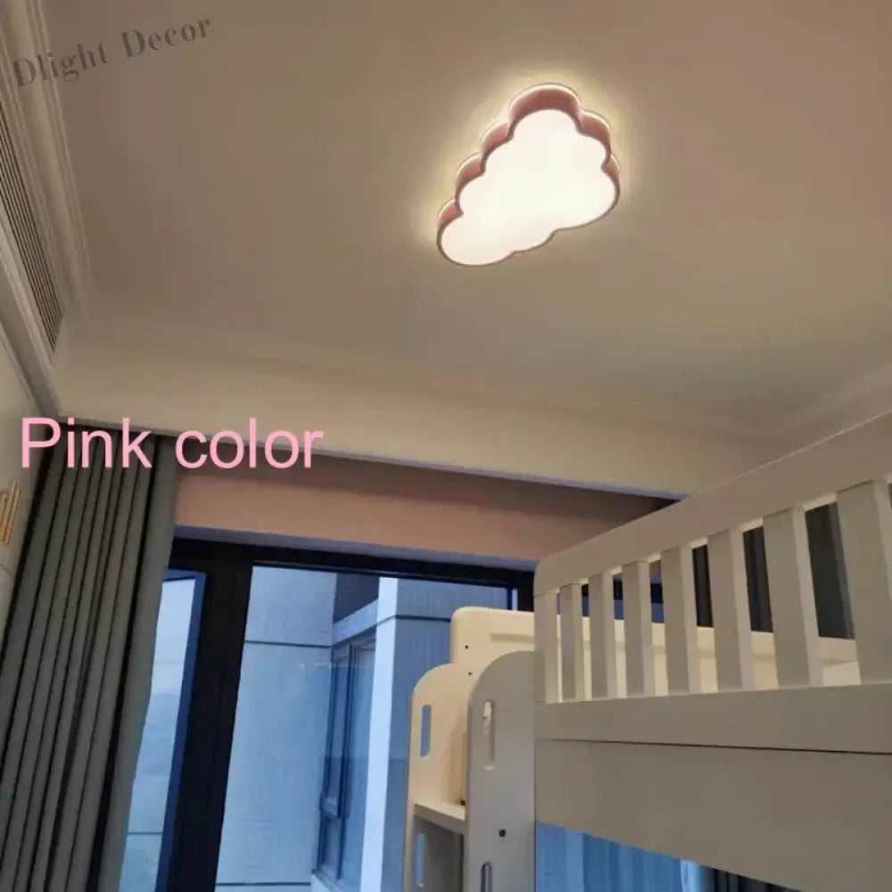 Cloud Lamp Led Ceiling Lights - Room Decor Para Habitacion White/Blue/Pink Body Luminaire Ideal For