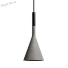 Concrete Pendant Lights - Nordic Modern Led Illumination For Restaurants Bars And More