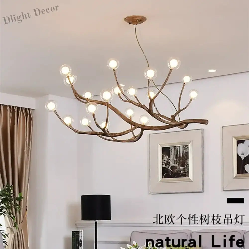 Contemporary Branches Led Chandeliers - Minimalist Lighting For Living Spaces And More Pendant