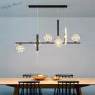 Contemporary Chandeliers For Dining Rooms - Stylish Pendant Lighting Fixtures Indoor Decor Lights